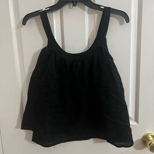 Grade & gather black tank. Size small.